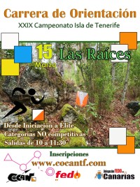 SUSPENDIDA…. Campeonato Isla de Tenerife – Marzo 2020