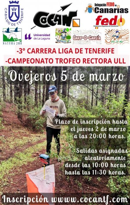 3º CARRERA LIGA DE TENERIFE- OVEJEROS- 5 DE MARZO